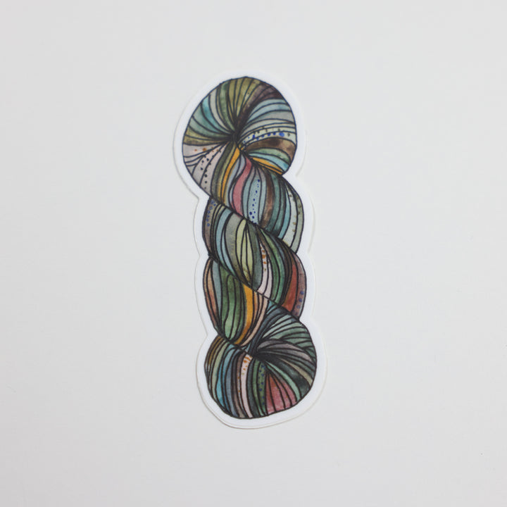 Hand Dyed Skein Stickers