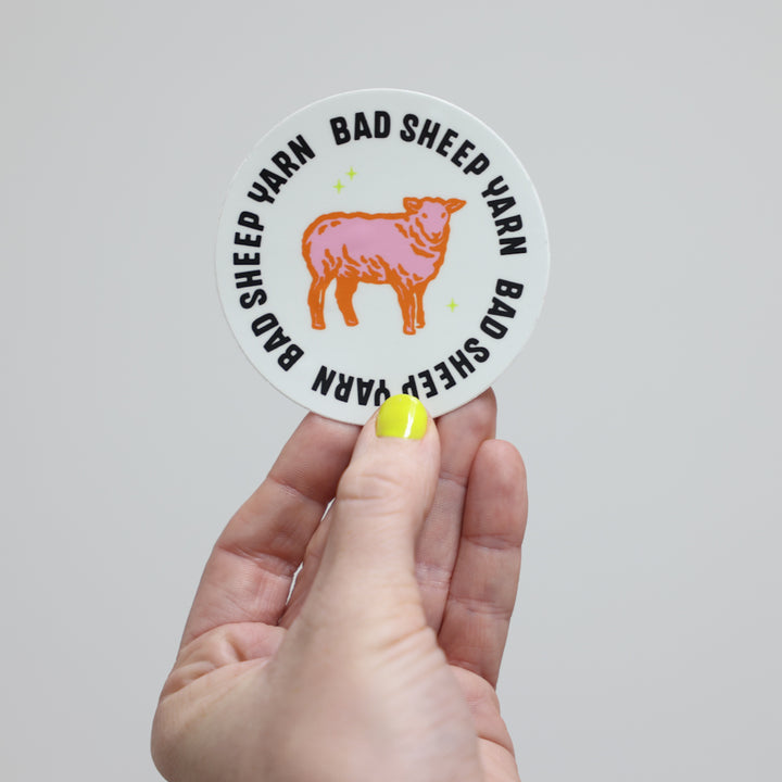 Bad Sheep Yarn Stickers