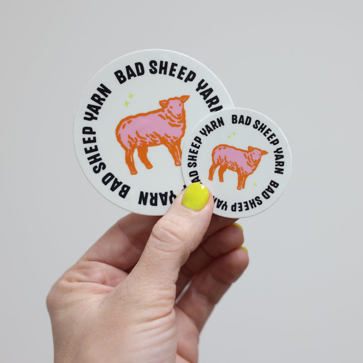 Bad Sheep Yarn Stickers