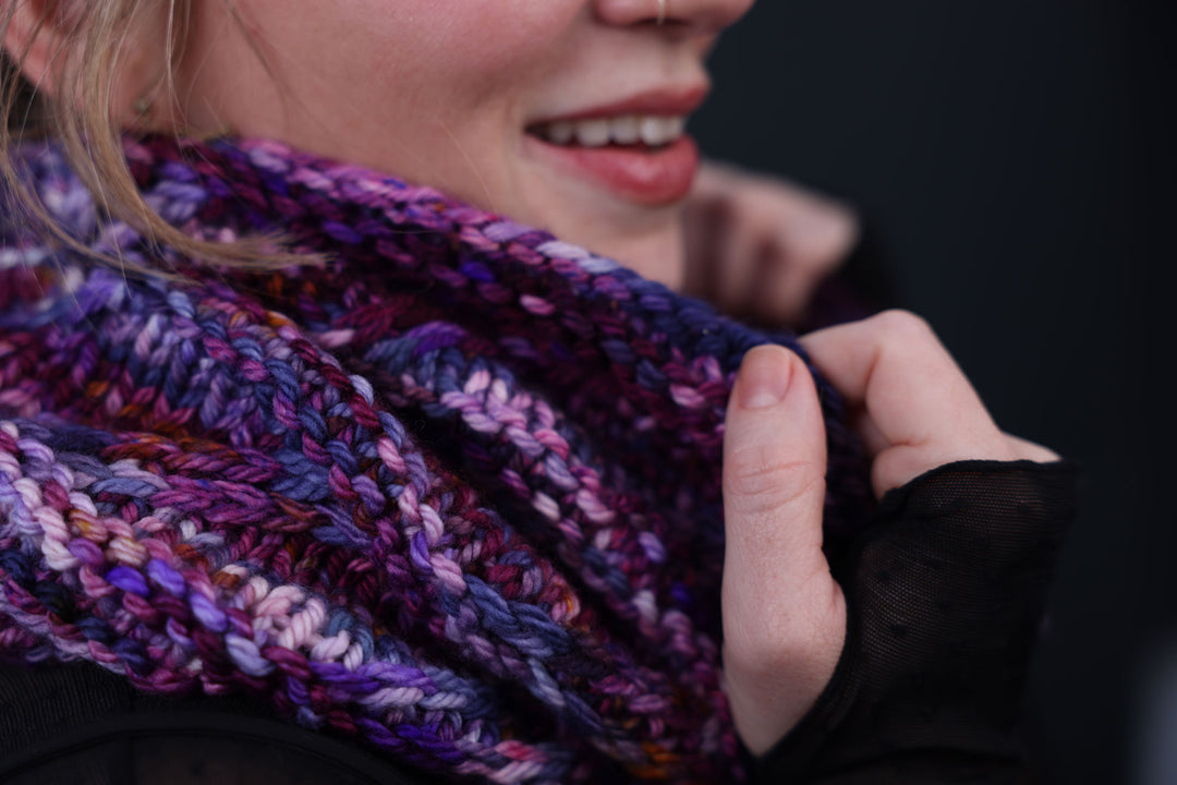 Intertwined Cowl Knit Pattern