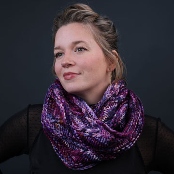 Intertwined Cowl Knit Pattern