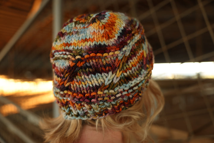 Intertwined Hat Knit Pattern