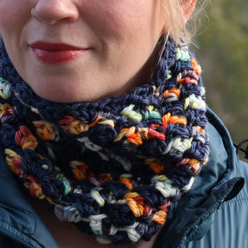 Jester Cowl Crochet Pattern