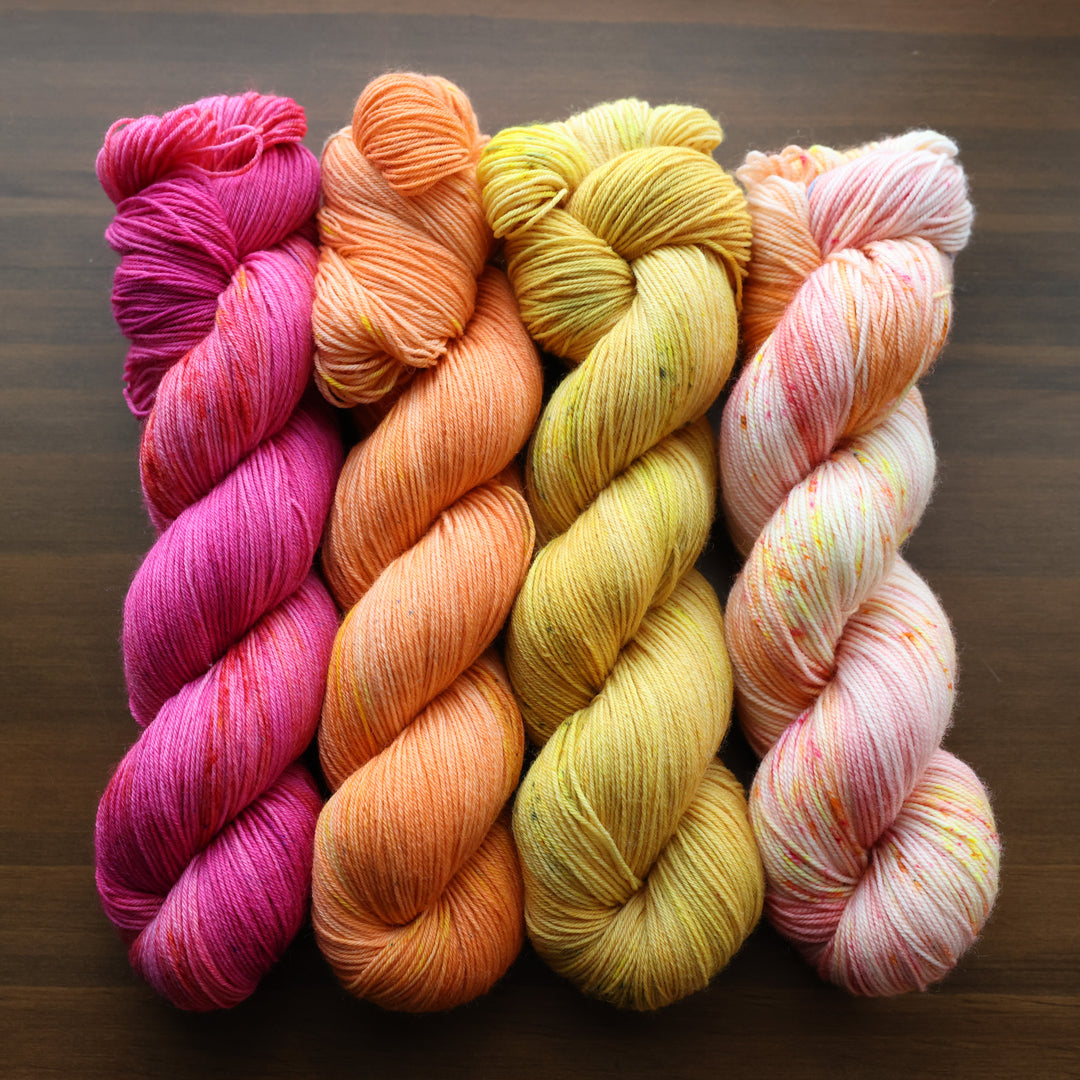 Dustwoven Shawl Crochet Pattern and Yarn Kit