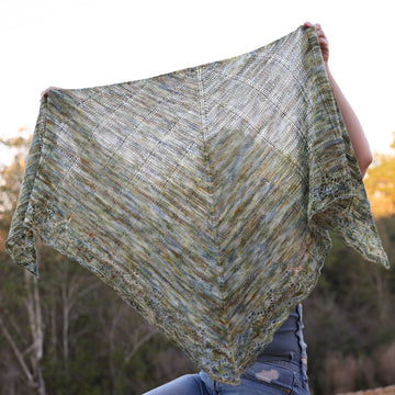 Plant Lady Shawl Knit Pattern