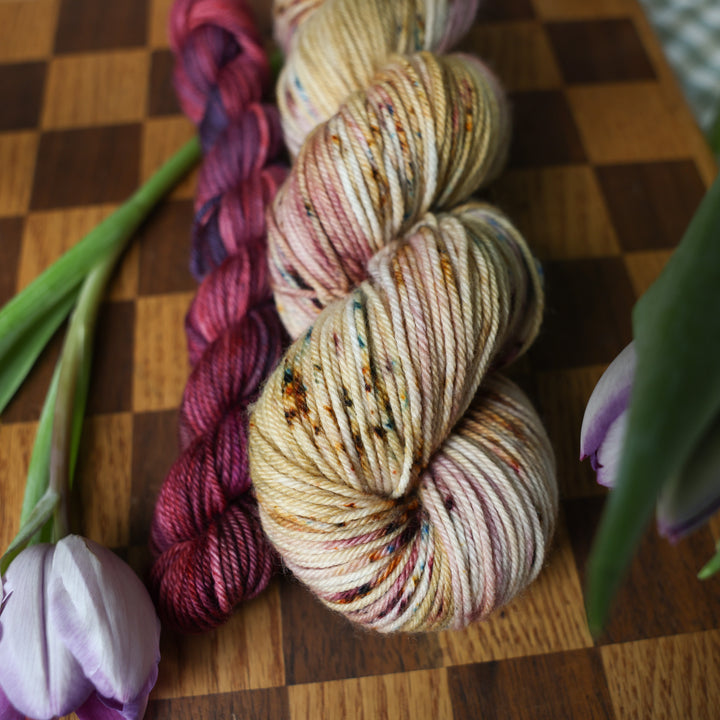Between Showers Socks Knit Pattern &amp; Yarn Kit