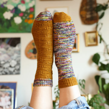 Quietstep Sock Knit Pattern