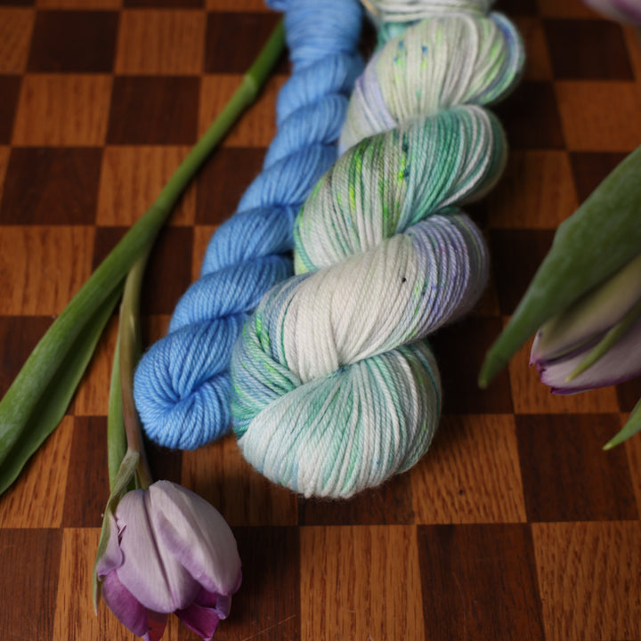 Between Showers Socks Knit Pattern &amp; Yarn Kit