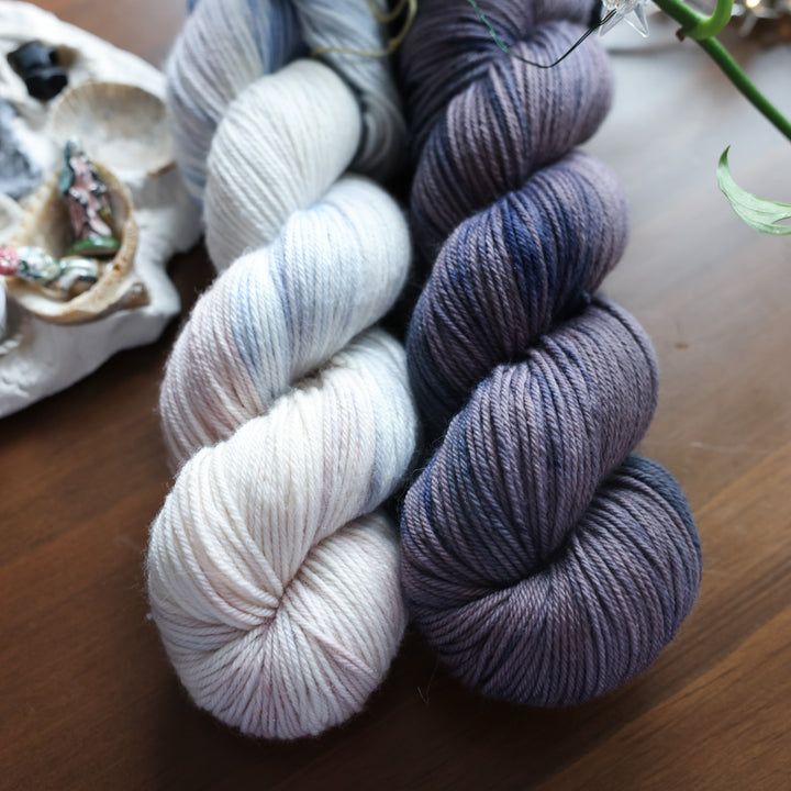 Gentle Current Cowl Tunisian Crochet Pattern and Yarn Kit