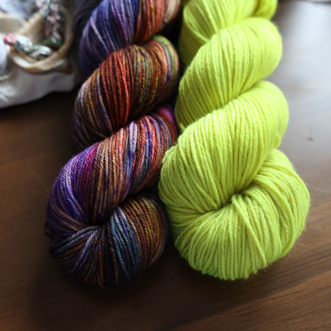 Gentle Current Cowl Tunisian Crochet Pattern and Yarn Kit