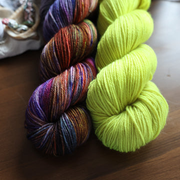 Gentle Current Cowl Tunisian Crochet Pattern and Yarn Kit