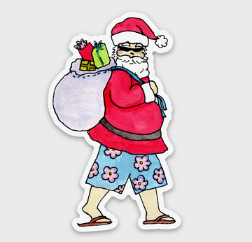 Summer Christmas Stickers