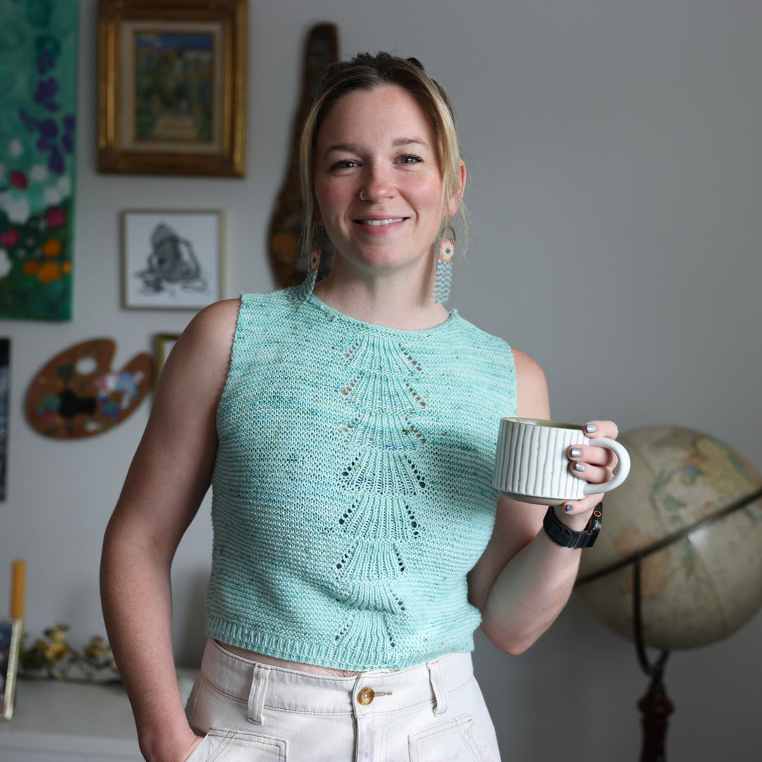 Seashells Resonance Top Knit Pattern