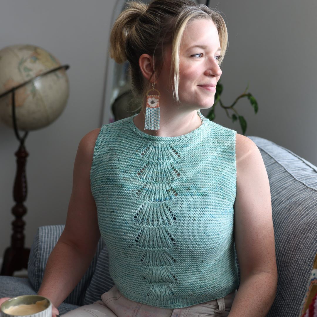 Seashells Resonance Top Knit Pattern
