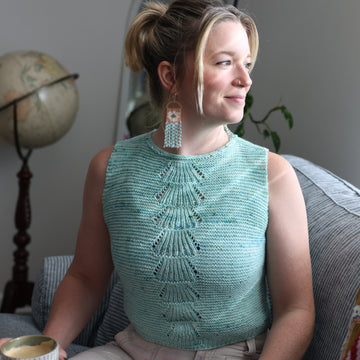 Seashells Resonance Top Knit Pattern