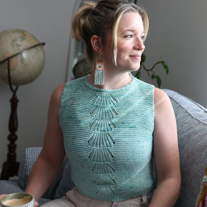 Seashells Resonance Top Knit Pattern