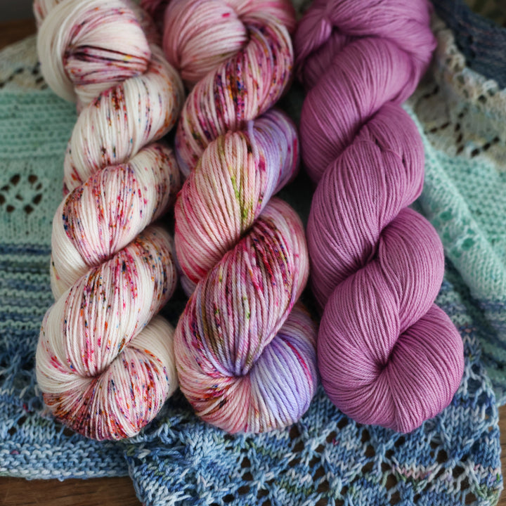 Cove Tide Shawl Knit Pattern &amp; Yarn Kit