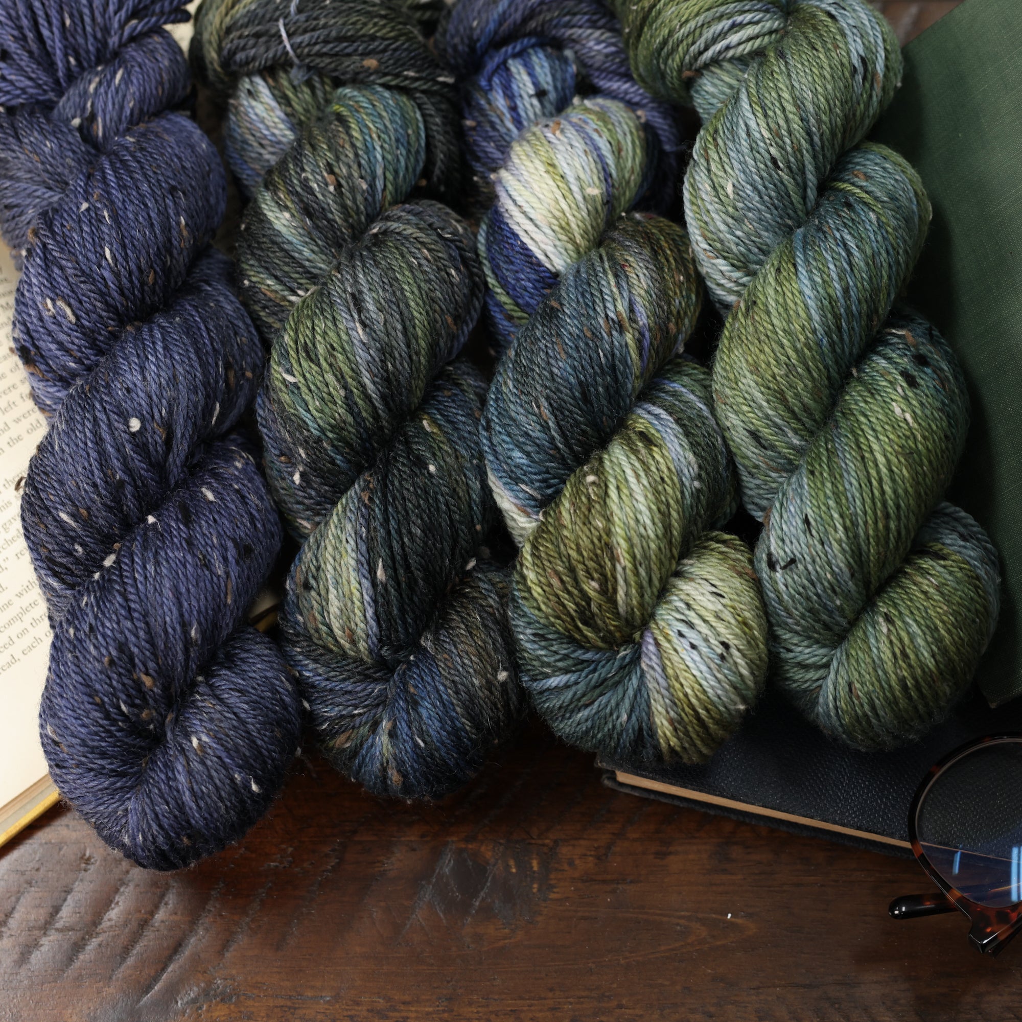 Moorland Tweed Set – Bad Sheep Yarn