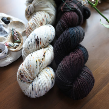 Gentle Current Cowl Tunisian Crochet Pattern and Yarn Kit