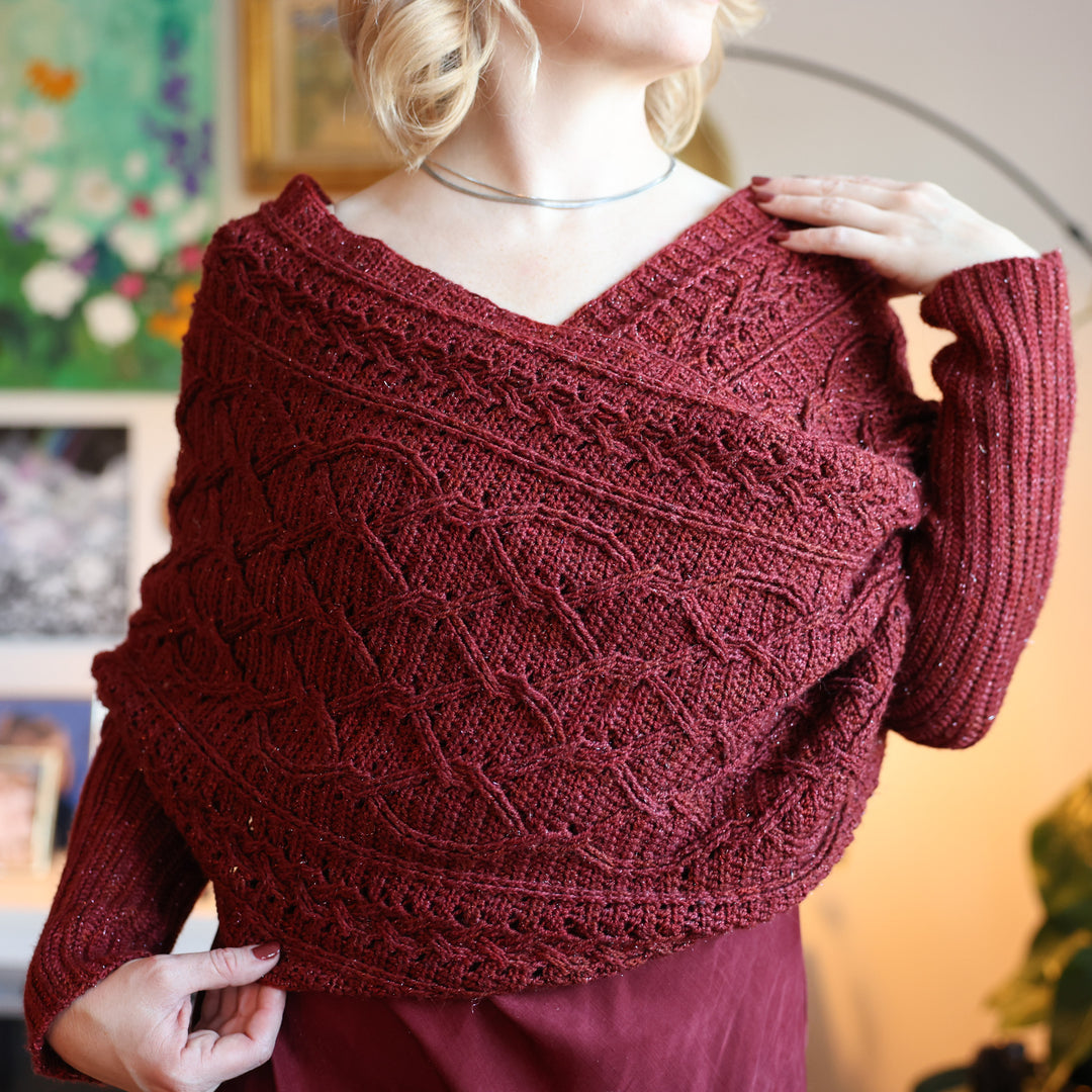 Niamh Sweater Scarf Crochet Pattern