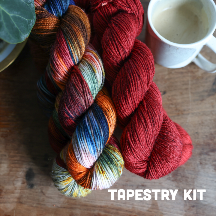 Telling Shawl Crochet Pattern and Yarn Kit