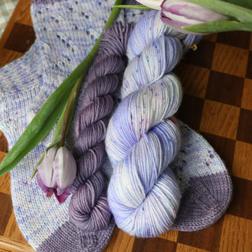 Between Showers Socks Knit Pattern & Yarn Kit