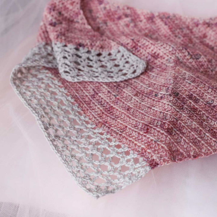 Hanky Panky Shawlette Crochet Pattern